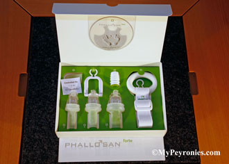 Inside Phallosan box