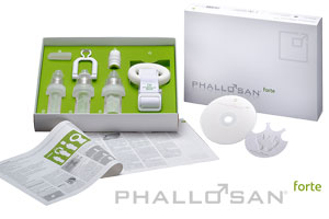 Phallosan Forte vacuum protector system for Peyronie's